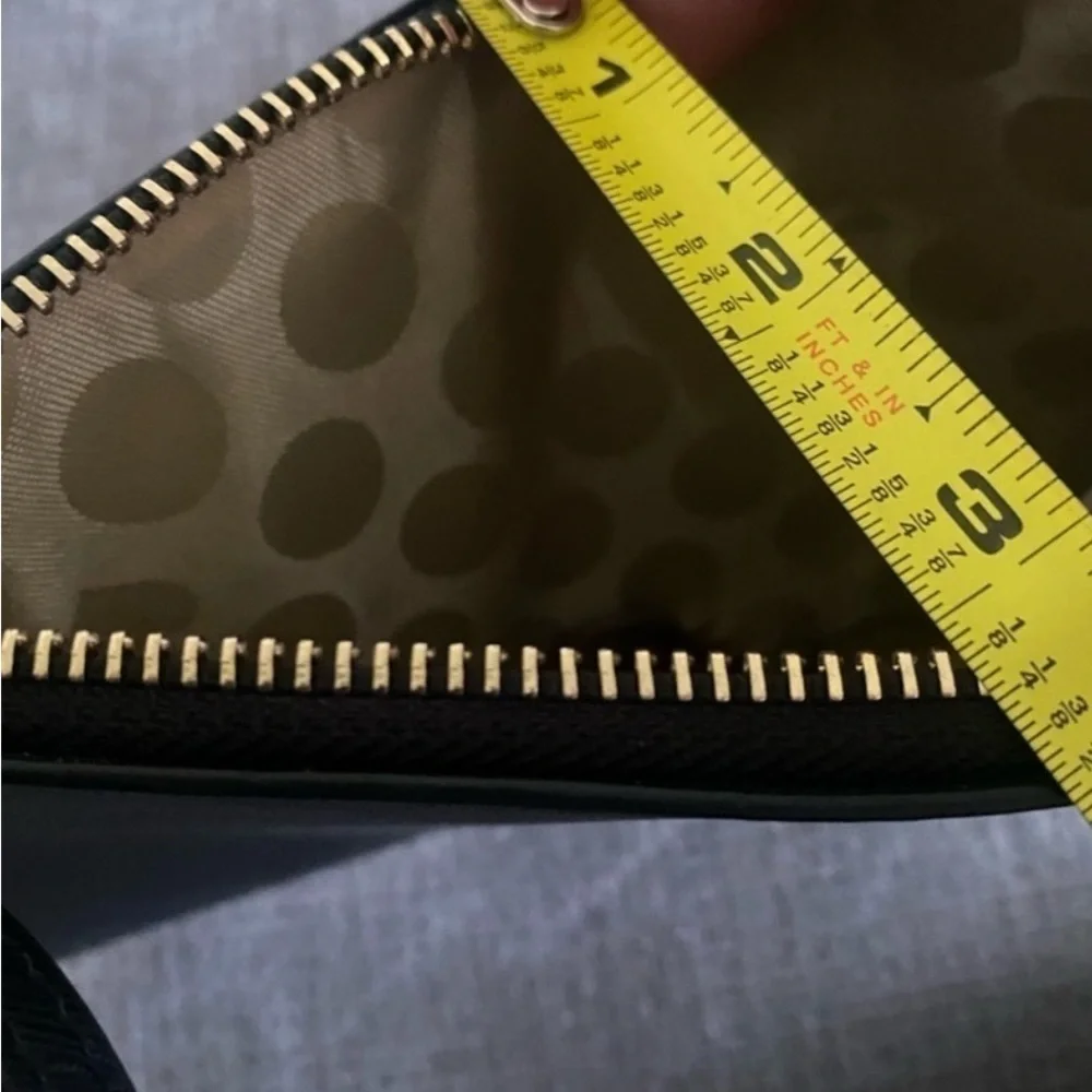 Kate Spade Black  Leather Wristlet - Picture 7 of 7